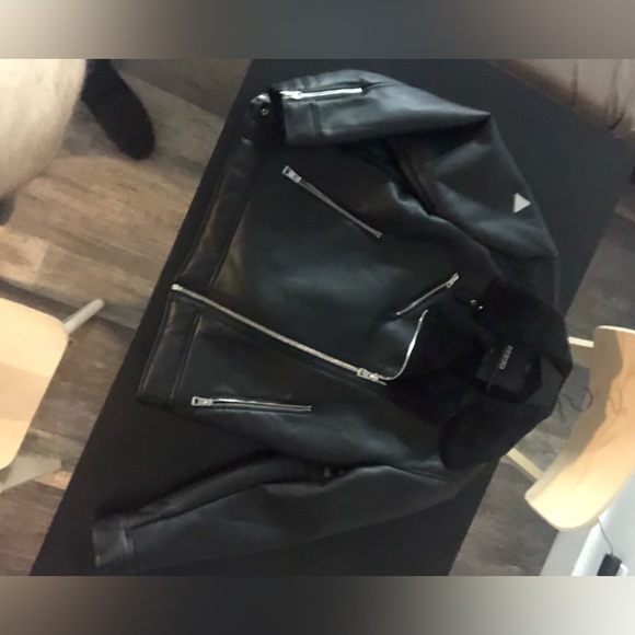 Guess Leather Jacket (Multiple Sizes Available) - Picture 2 of 4